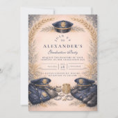 Police Academy Formal Badge Graduation 招待状 (正面)