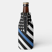 Police Academy Graduation Law Enforcement ボトルクーラー (ボトル裏面)