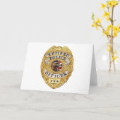 Police_Badge_Retired カード (黄色い花)