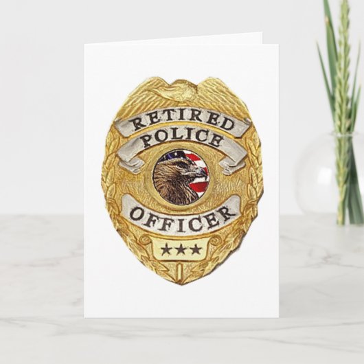 Police_Badge_Retired カード (正面)