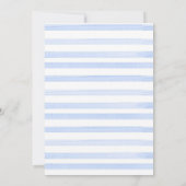 Police Birthday Invitation Police Officer Party 招待状 (裏面)