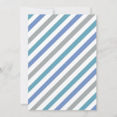 Police Birthday Invitation Police Officer Party 招待状 (裏面)