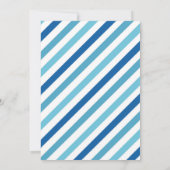 Police Birthday Invitation Police Officer Party 招待状 (裏面)