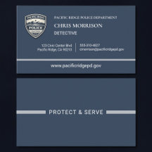 Police Business Card