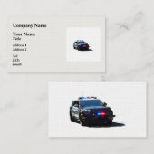 Police Car 名刺 (正面/裏面)