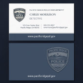 Police Detective Business Card 名刺