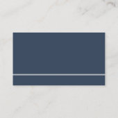 Police Detective Logo Business Card 名刺 (裏面)