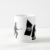 Police & Granny コーヒーマグカップ (中央)