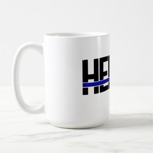 police hero mug コーヒーマグカップ (左)