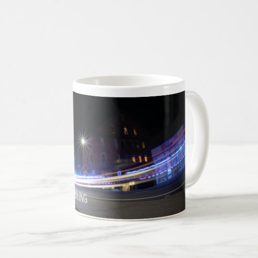 Police Long Exposure Mug コーヒーマグカップ (正面右)