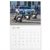 Police Motorcycles 2026カレンダー カレンダー (3月 2026)