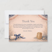 Police Officer Academy Milestone Graduation サンキューカード (正面)