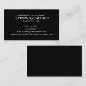 Police Officer Department Law Enforcement 名刺 (正面/裏面)