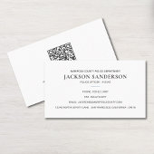 Police Officer Department Law Enforcement QR Code 名刺