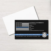 Police Officer Law Enforcement Custom Logo 名刺