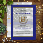 Police Officer Retirement Party Invitations 招待状