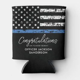 Police Officer Retirement Party Law Enforcement 缶クーラー