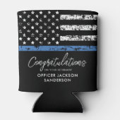 Police Officer Retirement Party Law Enforcement 缶クーラー (裏面)