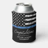 Police Officer Retirement Party Law Enforcement 缶クーラー (缶裏面)