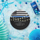 Police Retirement Party ペーパープレート (パーティー)