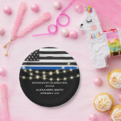 Police Retirement Party ペーパープレート (パーティー)