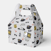 Police Themed Policeman Cop Birthday フェイバーボックス (裏面サイド)