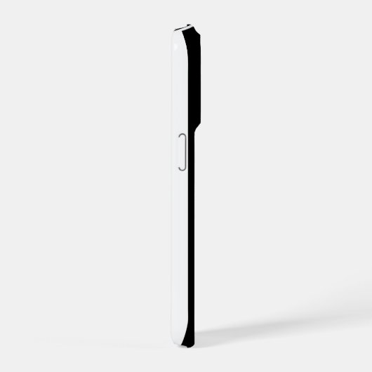 Police Thin Blue Line American Flag Officer Name iPhoneケース (右側面)