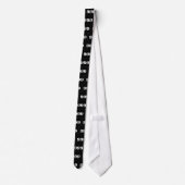 Police Tie (black) ネクタイ (裏面)