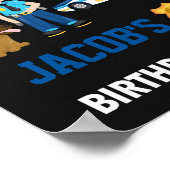 Police welcome party sign Police officer poster ポスター (角)