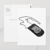 PoliceBadgeLeatherHolder120911 ポストカード (正面/裏面)