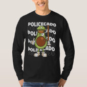 Policecado   Support Law Enforcement Police Agent  Tシャツ (正面)