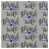 PoliceWife ファブリック (クローズアップ)