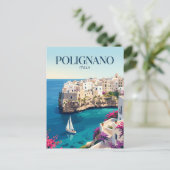 Polignano a Mare Italy ポストカード (スタンド正面)
