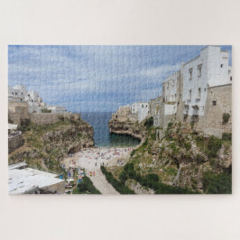 Polignano Pugliaのロバ都市ビーチ ジグソーパズル