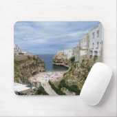 Polignano Pugliaのmousepadのロバ都市ビーチ マウスパッド (マウス)