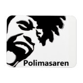 Polimasaren kylskåpsmagnet マグネット (横)