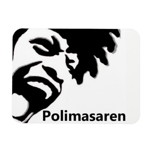 Polimasaren kylskåpsmagnet マグネット (横)
