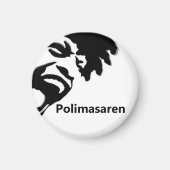 Polimasaren kylskåpsmagnet rund マグネット (正面)