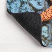 Polipsの珊瑚のヒトデ マウスパッド (コーナー)