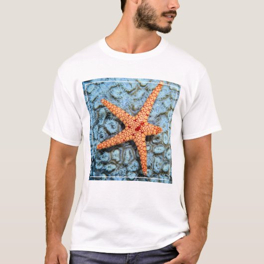 Polipsの珊瑚のヒトデ Tシャツ (正面)