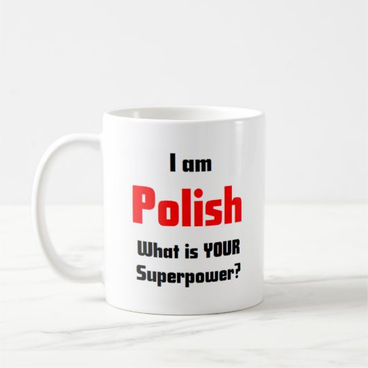 polish コーヒーマグカップ (左)
