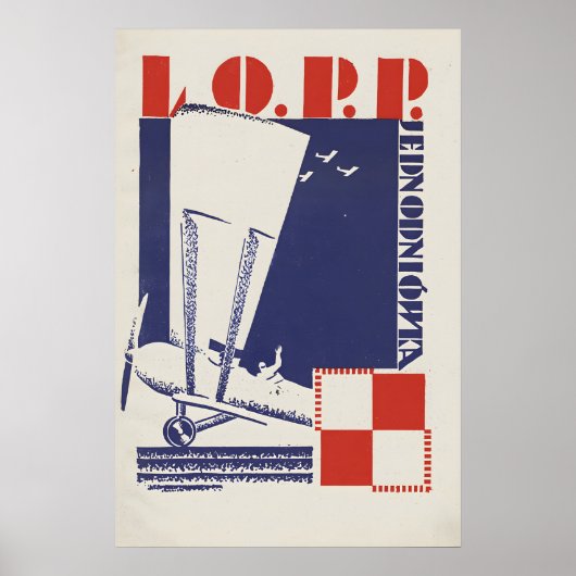 Polish Air Force Poster LOPP Organisation for Air ポスター (正面)