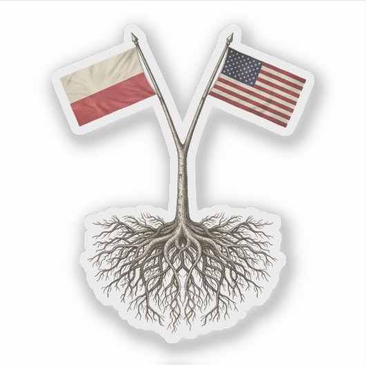 Polish - American シール (正面)