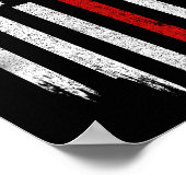 Polish American Flag Combo Poland Usa Polska ポスター (角)