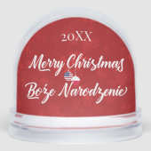 Polish American Merry Christmas Boże Narodzenie (正面)