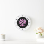 Polish eagle ラウンド壁時計 (ホーム)