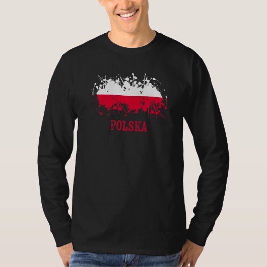 Polish enthusiasts for Polska and Poland Tシャツ (正面)