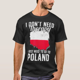 Polish Flag I Poland Flag I Vacation Gift I Poland Tシャツ