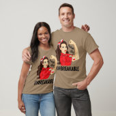 Polish Girl Unbreakable  Polska Poland Flag Tシャツ (ユニセックス)