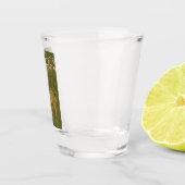 Polish Lynx Forest Folk Art ショットグラス (右)